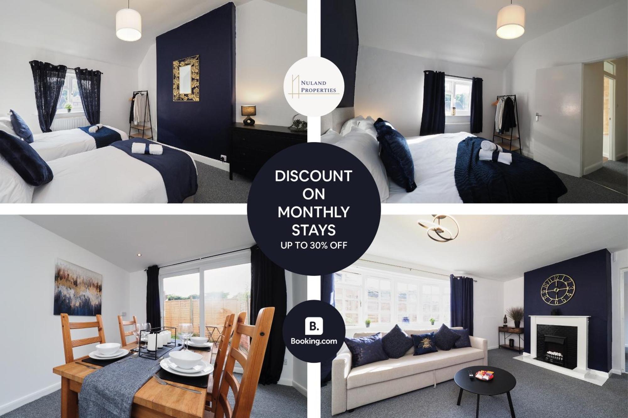 Home In Wellesbourne - Contractors - Families - Reduced Rates Luaran gambar